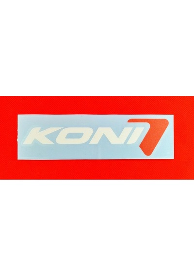 Koni Sticker 16Cm Oto Sticker ( ) Renk Seçiniz Beyaz - Sarı-