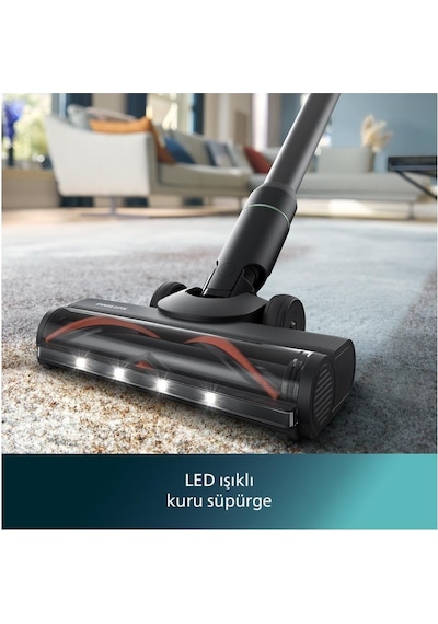 Philips 7000 Serisi Aquatrio XW7263/11 Islak Kuru Şarjlı Dikey Süpürge (Outlet)