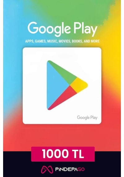 Google Play Hediye Kartı 1000 Tl (534736166)