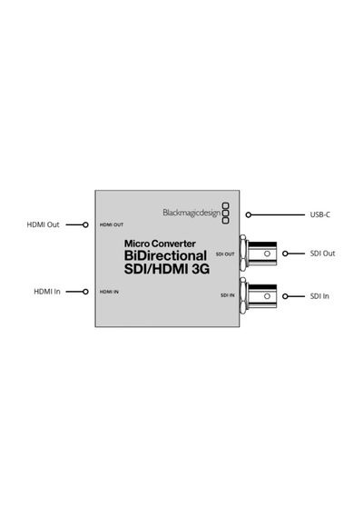 Micro Converter Bidirectional Sdı/hdmı 3g Wpsu
