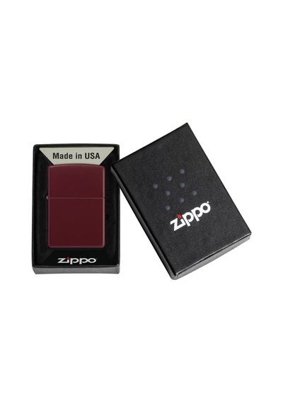 Zippo 46021 Reg Merlot Matte Çakmak - 46021-112395