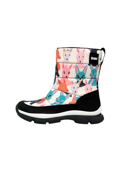Kadın Vegan Çok Renkli Kar Botu - Sharpened Mind Tasarım Multicolor