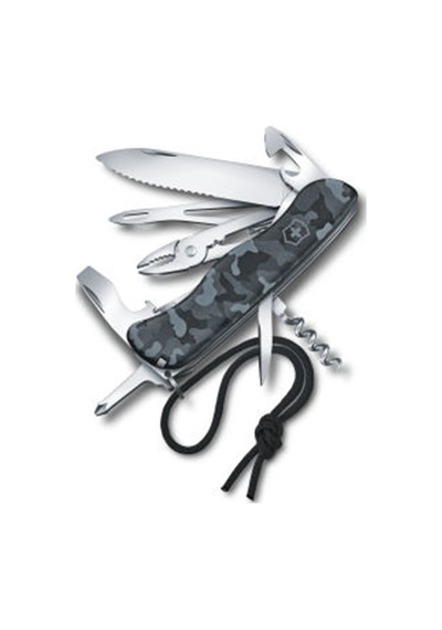 Victorinox Skipper Lacivert Kamuflaj Kamp Çakı 11 Cm Lacivert