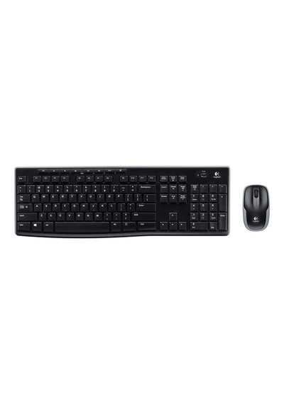 Logıtech Mk270 Siyah Kablosuz Q Klavye Set