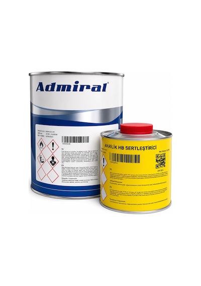 Admiral Ul25 Kendinden Astarlı Fayans,cam,galvaniz,alüminyum Boyası 3.5 Kg Açık Gri Ral 7035 Diğer