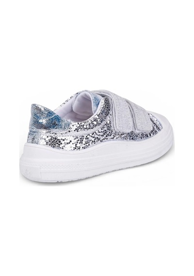 1002 Kız Çocuk Sneaker Gümüş