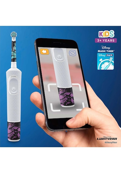 Oral-B Lightyear D100 Çocuk Şarjlı/Elektrikli Diş Fırçası  + Seyahat Kabı Özel Seri
