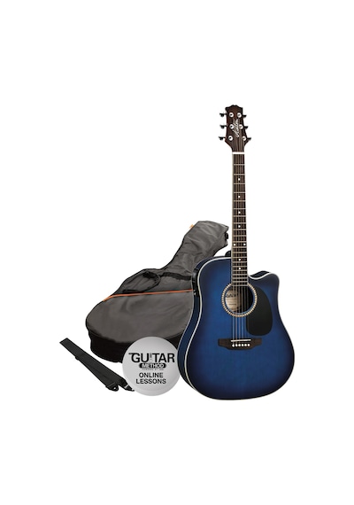 Ashton Spd25Ceq Tbb Elektro Akustik Gitar Seti + Kılıf