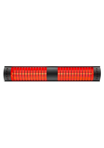 Bh-3000 3000 W Ip67 Dış Mekan Infrared Isıtıcı Siyah