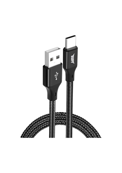Bl71 Usb To Type-c 2.4a 1.2m Örgülü Data Ve Şarj Kablosu Siyah