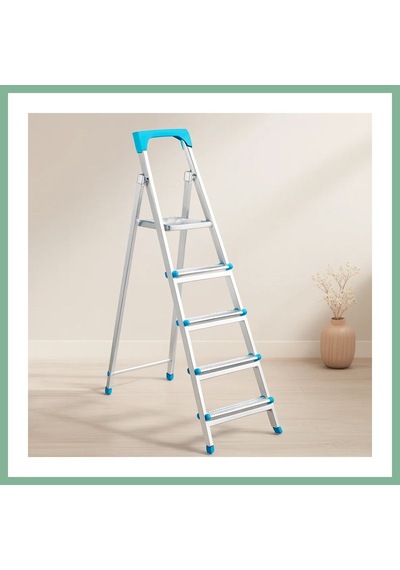 Bşkvirgo 4+1 Basamaklı Metal Merdiven 105 Cm 120 Kg Bsk2026 Standart