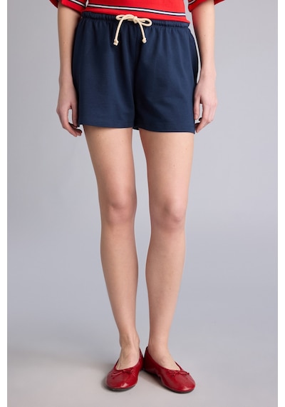 Defacto %100 Pamuk Standart Fit Bağcıklı Bel Kısa Paça Şort G7956ax26hsnv147 Lacivert-nv147 Defacto %100 Pamuk Standart Fit Bağcıklı Bel Kısa Paça Şort G7956ax26hsnv147 Lacivert-nv147