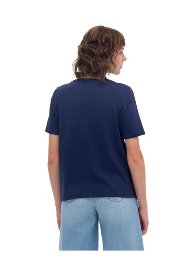 U.S. Polo Assn. Kadın Bisiklet Yaka Tişört 1570826 Lacivert