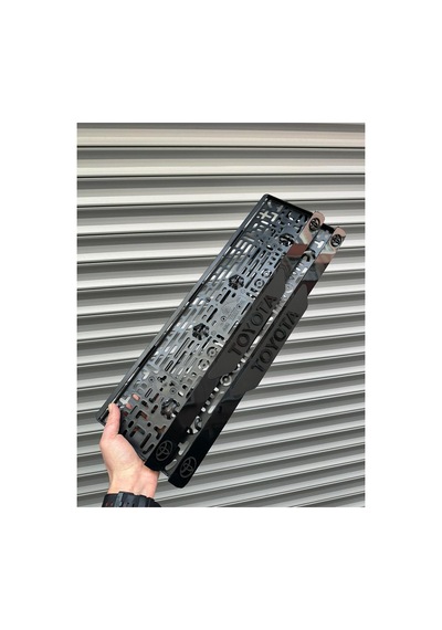 Vipplaka Toyota Uyumlu Mat Plakalık - 844320147
