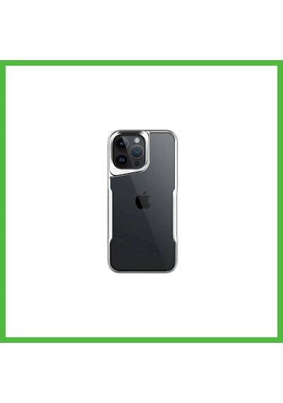 Vaveni İphone 16 Pro Uyumlu Kılıf Boyi Silikon Kapak - Gümüş Arz
