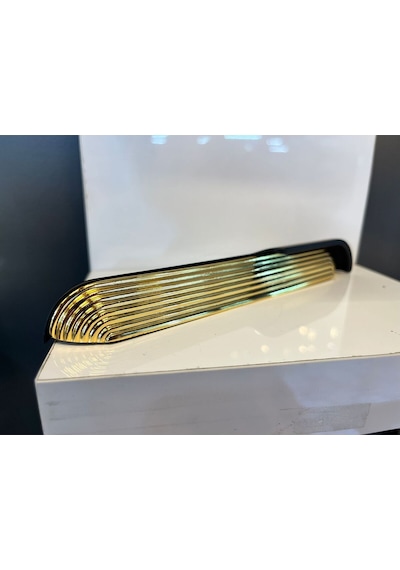 Juliet Metal Kulp 96mm Altın Siyah Dolap Kapak Modern Çekmece Mobilya Tv Ünite Komidin Vestiyer Altın