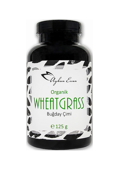 Ayhan Ercan Organik Wheatgrass Öğütülmüş Buğday Çimi 125 G