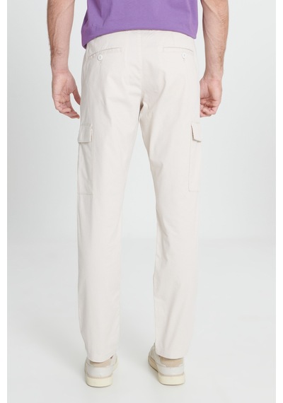 AC&Co / Altınyıldız Classics Erkek Tas Comfort Fit Rahat Kesim Pamuklu Esnek Yan Cepli Kargo Pantolon Taş AC&Co / Altınyıldız Classics Erkek Tas Comfort Fit Rahat Kesim Pamuklu Esnek Yan Cepli Kargo Pantolon Taş