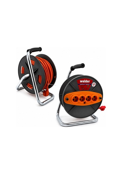 Cca Ct Welder Makaralı Uzatma Kablo - 3x2.5 Mm, 30 Metre Diger