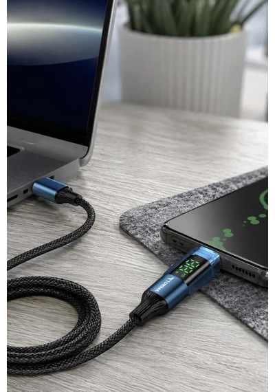 Mobil Aksesuar Taşınabilir Kablo Telefon Parçası Şarj Kablosu Type-c To Lightning 27w U22