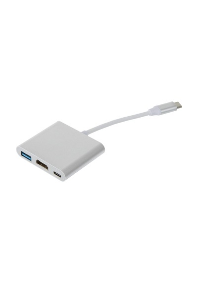4962 Usb 3.1 Type C To Hdmı Usb 3.0 Dönüştürücü Adaptör Kablosu Laptop İçin