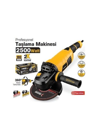 Taşlama Makinesi 230mm 2500 Watt