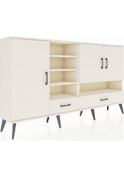 Arges Konsol 8 Raflı 2 Çekmeceli 3 Kapaklı 176x30x99 Aytaşı-aytaşı Aytası - Aytası Arges Konsol 8 Raflı 2 Çekmeceli 3 Kapaklı 176x30x99 Aytaşı-aytaşı Aytası - Aytası
