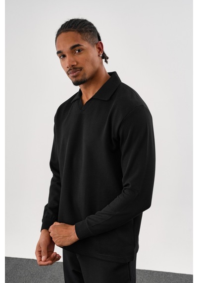 Redline Mellow Oversize Sweatshirt Siyah Sİyah
