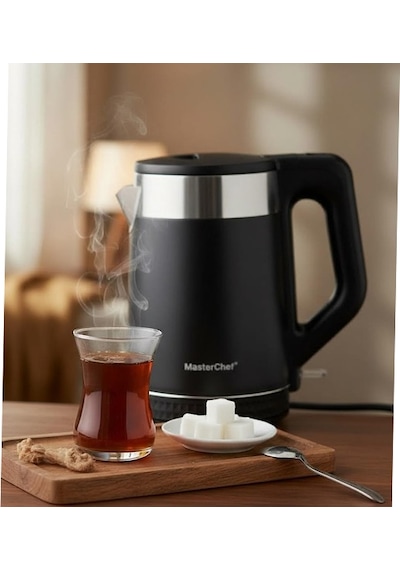 Masterchef  1500 W Çelik Su Isıtıcı Kettle