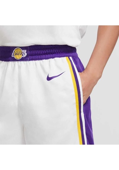 Nike Los Angeles Lakers Mnk Dri-fıt Swingman Short Asc 18 Erkek Şort Beyaz