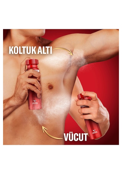 Old Spice Captain Erkek Sprey Vücut Deodorantı 150 ML