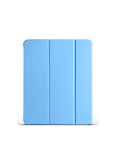 Lexroo İpad Pro 13 2024 Smart Cover Kalem Bölmeli Standlı 1-1 Kılıf - Mavi