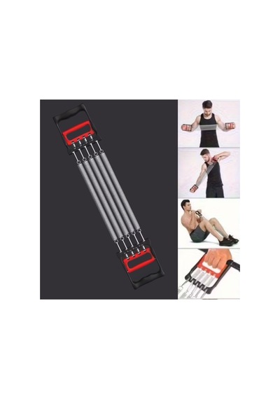 Göğüs Genişletme Ve Kuvvet Egzersiz Aleti 5 Yaylı 5 Kademeli Ayarlanabilir Fitness Ve Kuvvet Antre Çok Renkli