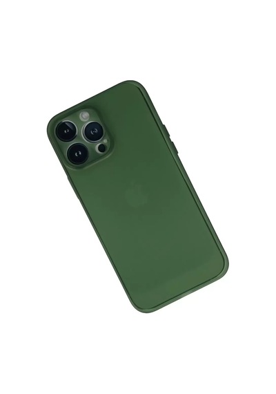 Newface Apple İphone 13 Pro Kılıf Pp Ultra İnce Kapak - Yeşil