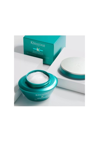 Tr Kerastase Resistance Therapiste Aşırı Yıpranmış Saçlar İçin Onarıcı Maske, 200 Ml Çiçekli Turkuaz