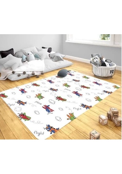 Momys Care Gökyüzü Kaşifleri Çocuk Odası Halı Model 100x160 C Çok Renkli