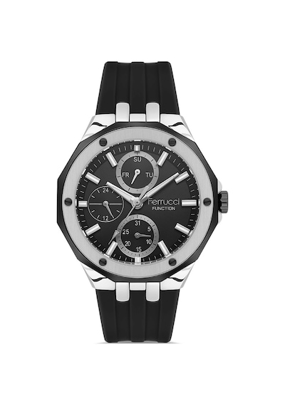Ferrucci Fer.03469s.01 Slikon Kordon Erkek Kol Saati Çok Renkli