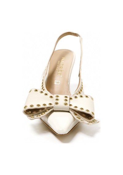 Topuklu/ Stiletto Kadın 3063041 Nacree Naplack Burro Burro Bej