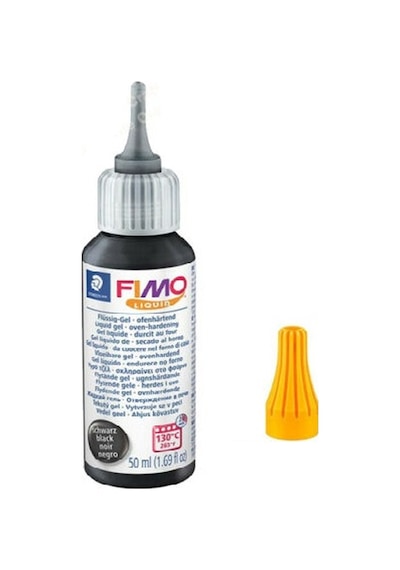 Staedtler Fimo Liquid Deco Gel Sıvı Fimo-Yapıştırıcı 50 Ml Siya