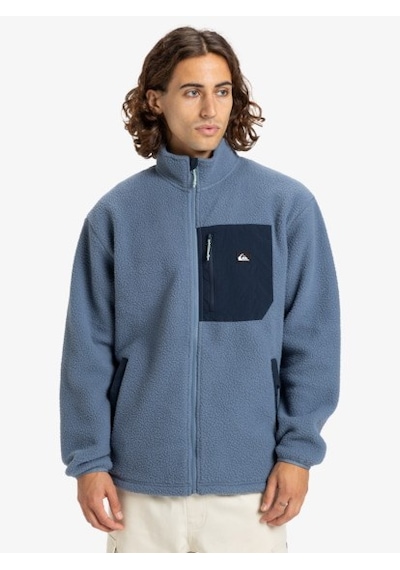 Quiksilver Quıksılver Clean Coast Fz China Blue - Solid Erkek Polar Ceket Eqypf03066-bnd0 Mavi