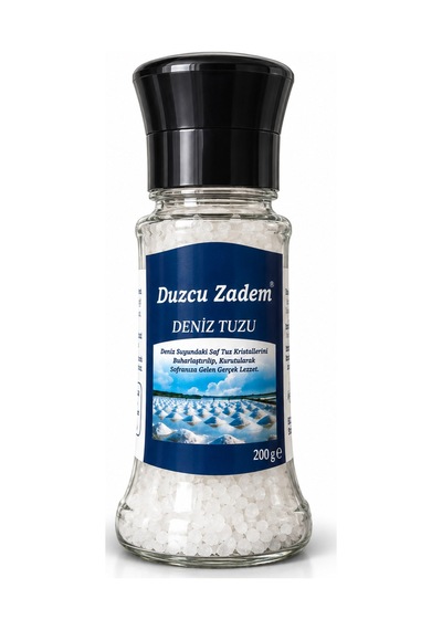 Deniz Tuzu Değirmen Kapak 200 Gr