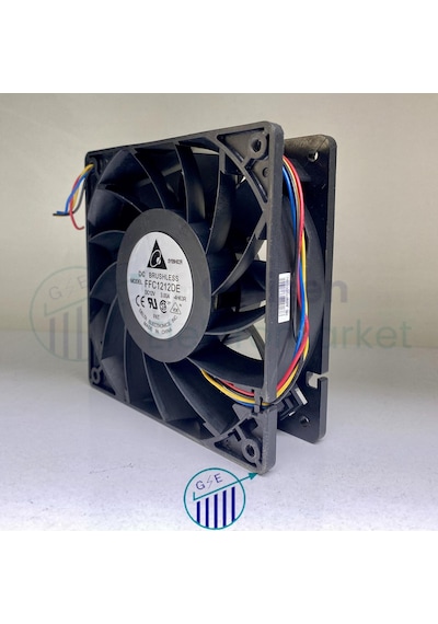 Delta Ffc1212De 120X120X38Mm 12V Dc 3.00A Kompakt Fan