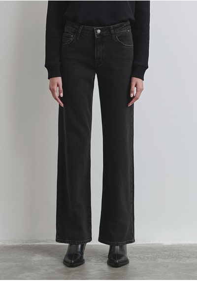 Mavi Ibıza Dark Smoke Denim siyah