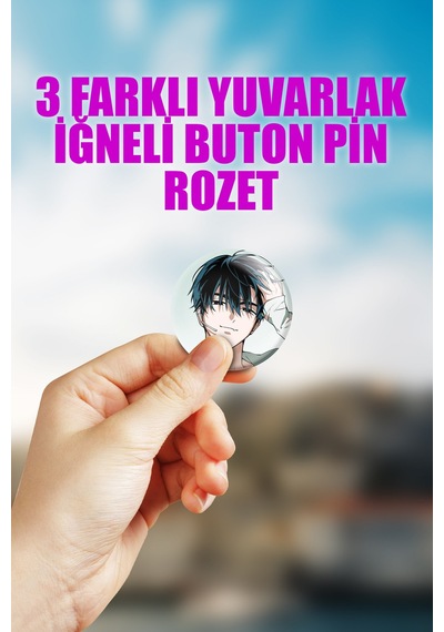 Alien Stage Ivan Çanta Süsü Rozet İğneli Buton Rozet Seti 3 Adet Üçlü
