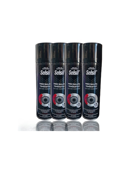 4 Adet Selsil Fren Balata Temizleme Spreyi 500 Ml