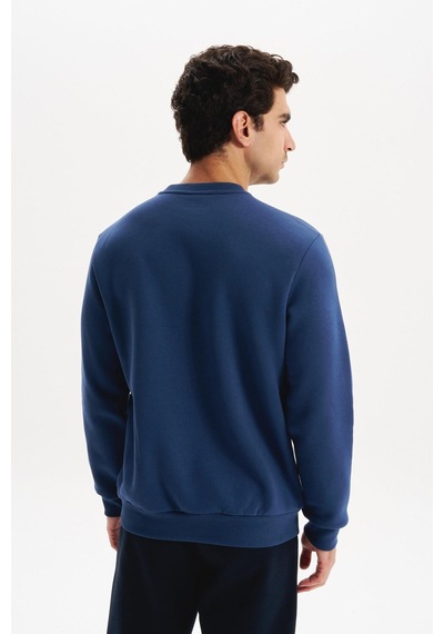 AR-MA Arma Erkek Regular Fit 3 İplik Kalın Kumaş Baskılı Bisiklet Yaka Sweatshirt K30124603002 İndigo-i1 AR-MA Arma Erkek Regular Fit 3 İplik Kalın Kumaş Baskılı Bisiklet Yaka Sweatshirt K30124603002 İndigo-i1