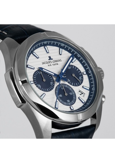 Jacques Lemans Melbourne 1-2180c Erkek Kol Saati Gümüş