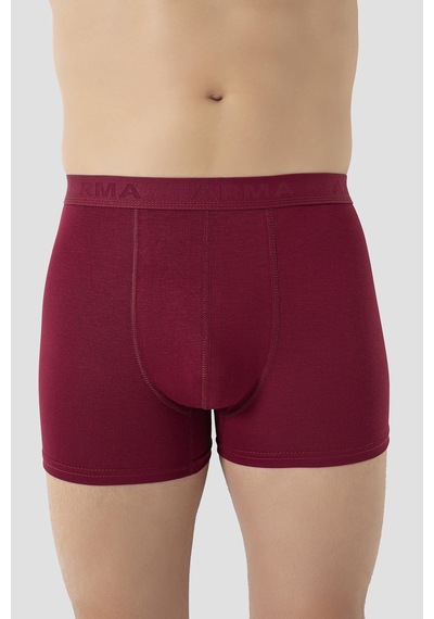 Arma Yıldız Erkek Bordo Bambu Boxer 3'lü Paket Bordo