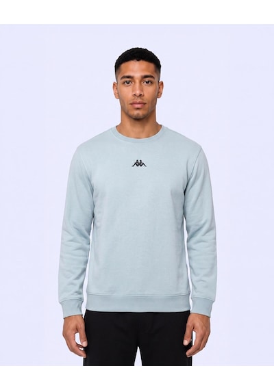 Kappa Carlo Erkek Mavi Regular Sweatshirt