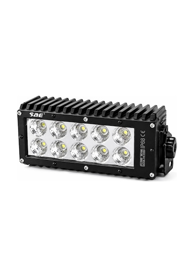 Mega Oto Market 30w 10 Led Off Road Projektör Çalışma Lambası Ip68 Su Geçirmez 12v-24v